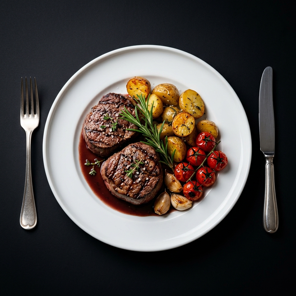 Smokey Flame Grilled Steak Platter